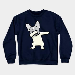 French Bulldog Dab Dog Owner Frenchie Funny Dog Dabbing Crewneck Sweatshirt